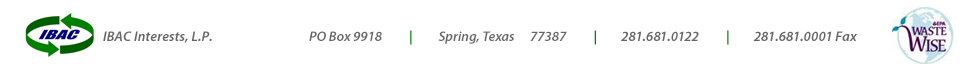 IBAC Interests, L.P.,  PO Box 130880  |  Spring, Texas 77393  |  281.681.0122  |  281.681.0001 Fax